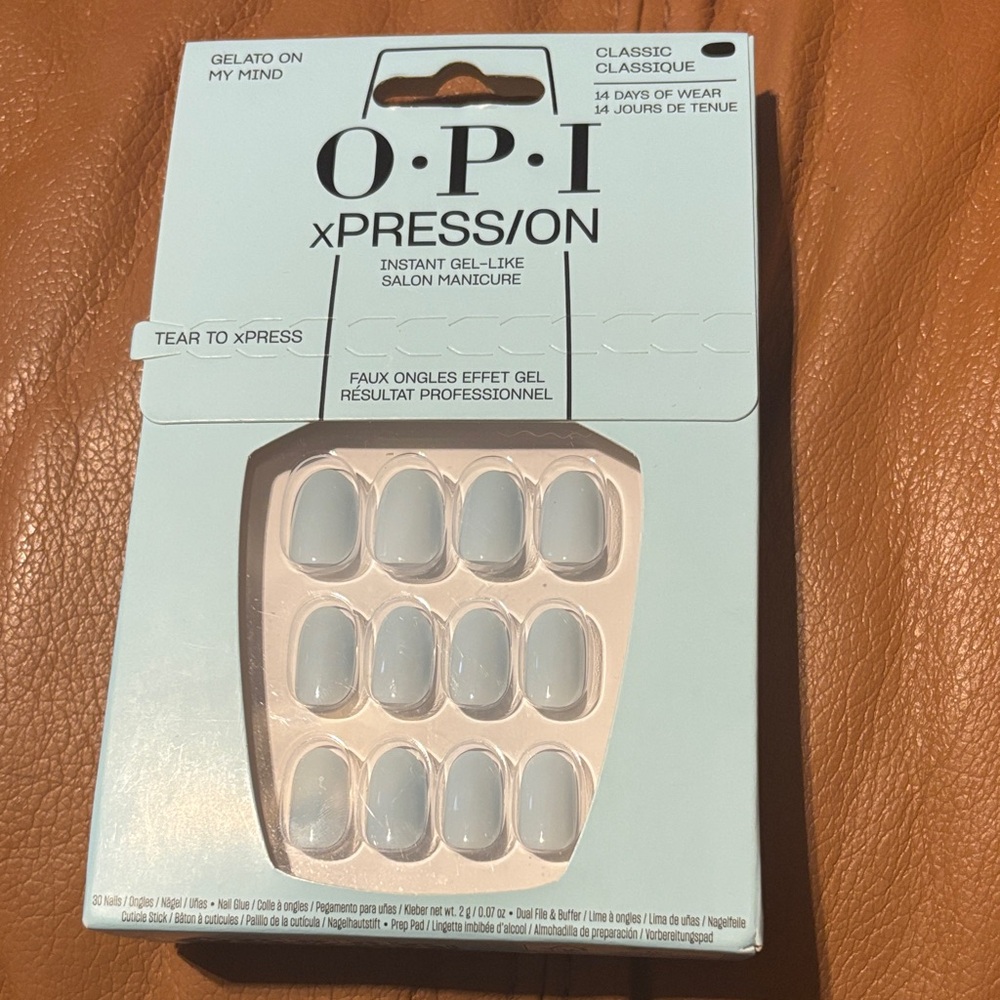 OPI xPRESS/ON Gel-Like Nail Set - Gelato On My Mind